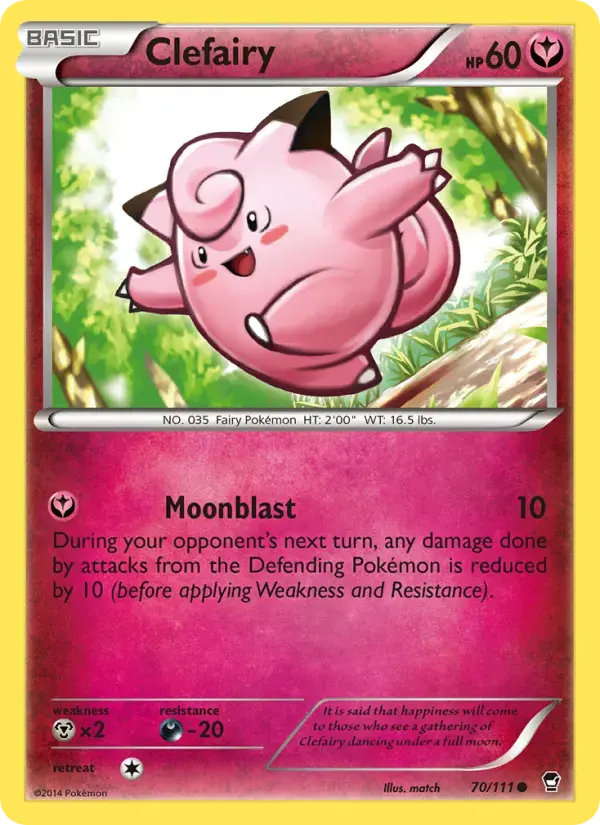 Clefairy #70 — Furious Fists