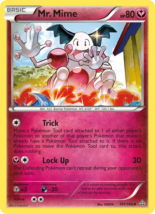 Mr. Mime #101 — Primal Clash