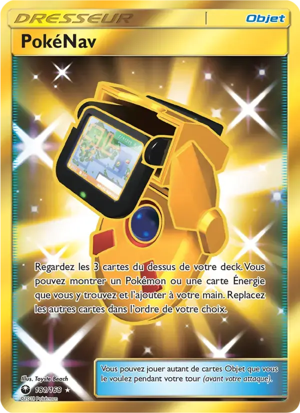 Carte Pokémon PokéNav #181 — Tempête Céleste