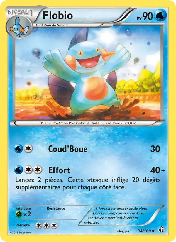 Carte Pokémon Flobio #34 — Primo-Choc