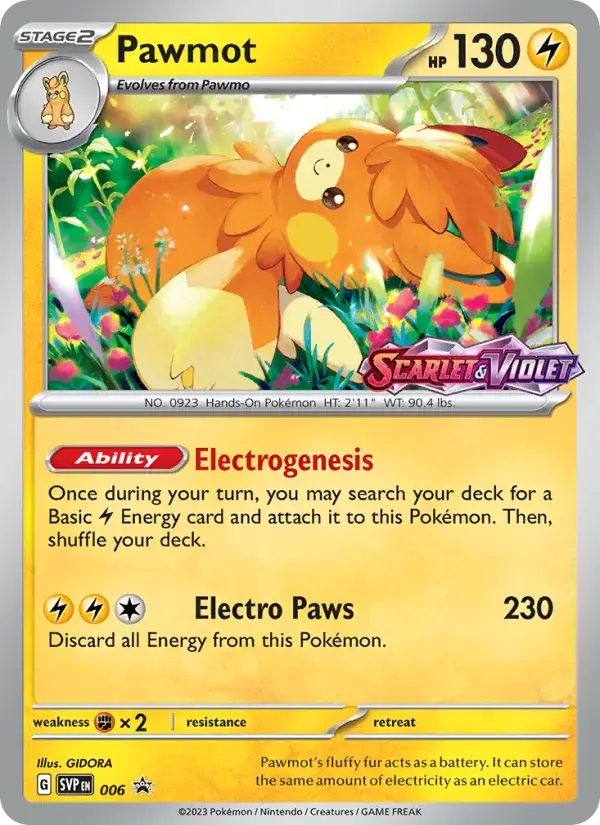 Pawmot #6 — Scarlet & Violet Promos