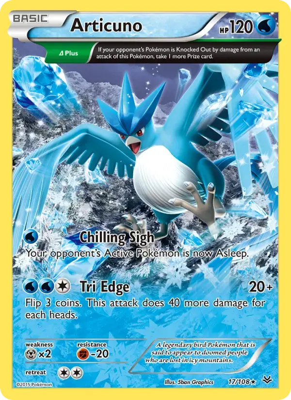 Articuno #17 — Roaring Skies