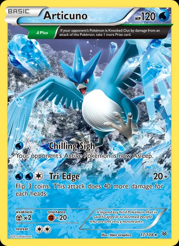 Articuno #17 — Roaring Skies