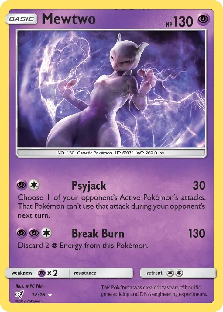 Mewtwo #12 — Detective Pikachu
