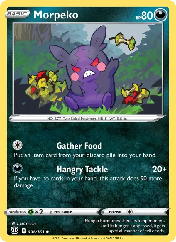 Morpeko #98 — Battle Styles