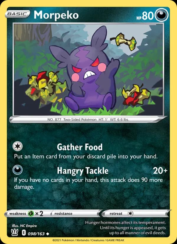 Morpeko #98 — Battle Styles