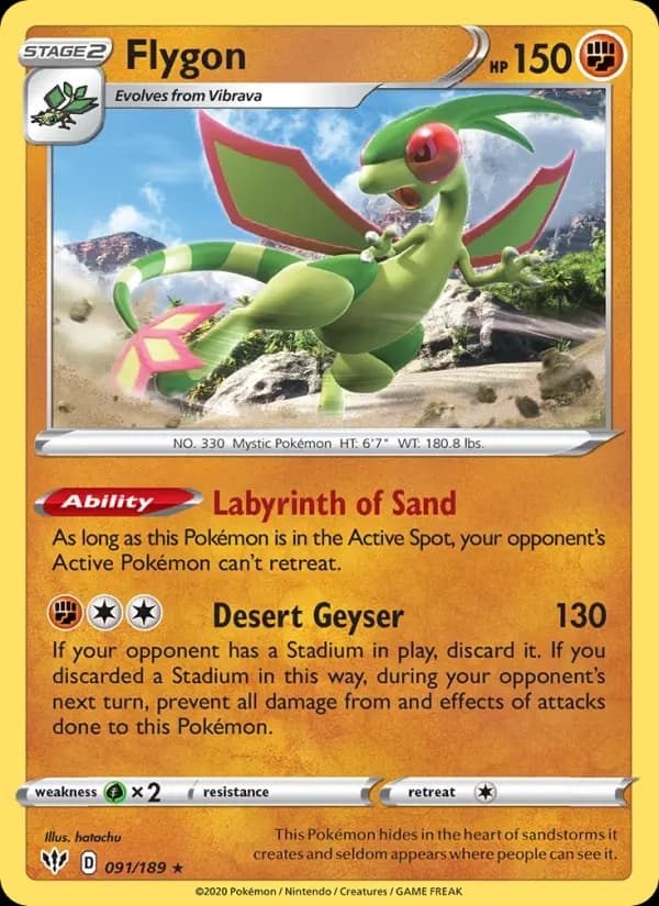 Flygon #91 — Darkness Ablaze