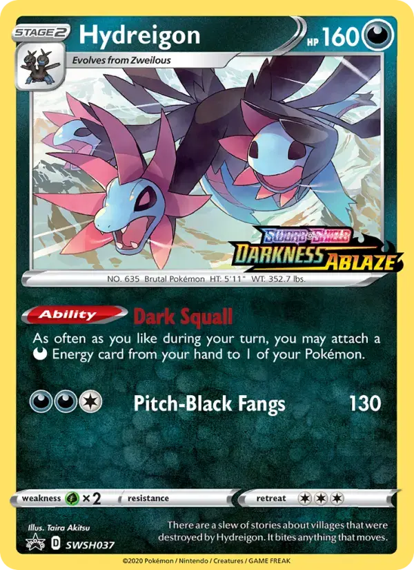 Hydreigon #SWSH037 — Sword & Shield Promos