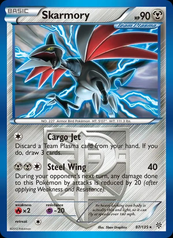Skarmory #87 — Plasma Storm
