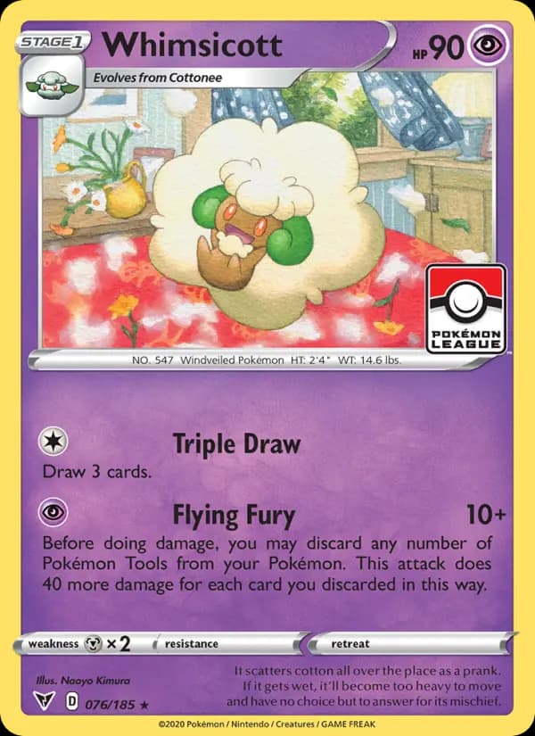 Whimsicott #76 — Vivid Voltage