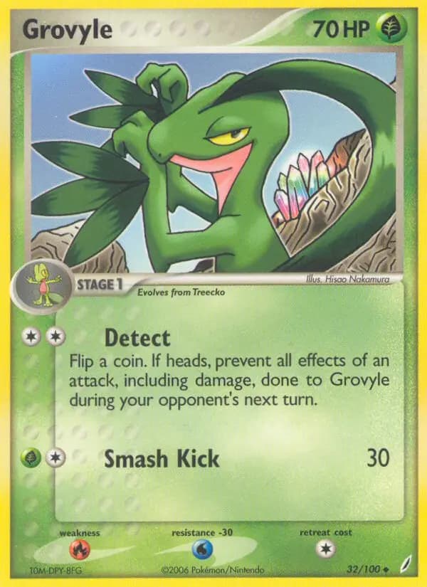 Grovyle #32 — Crystal Guardians