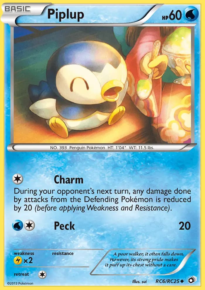 Piplup #RC6 — Legendary Treasures