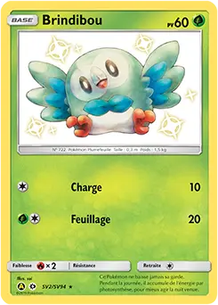 Carte Pokémon Brindibou #SV2 — Destinées Occultes