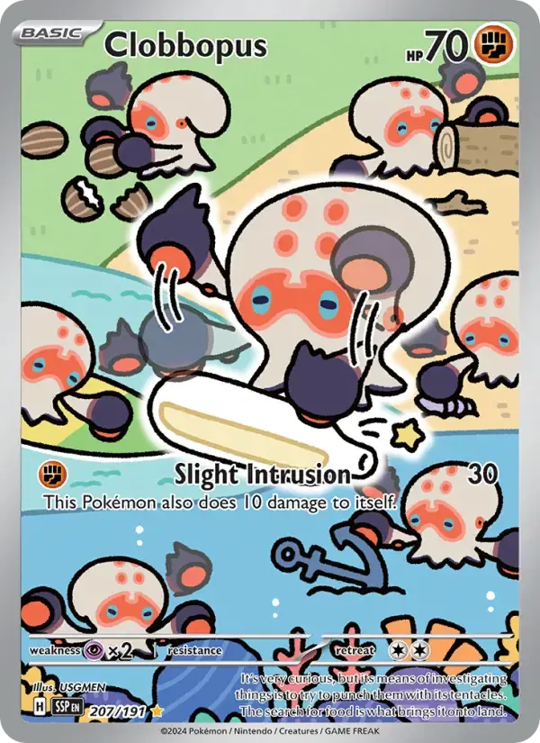 Clobbopus #207 — Surging Sparks