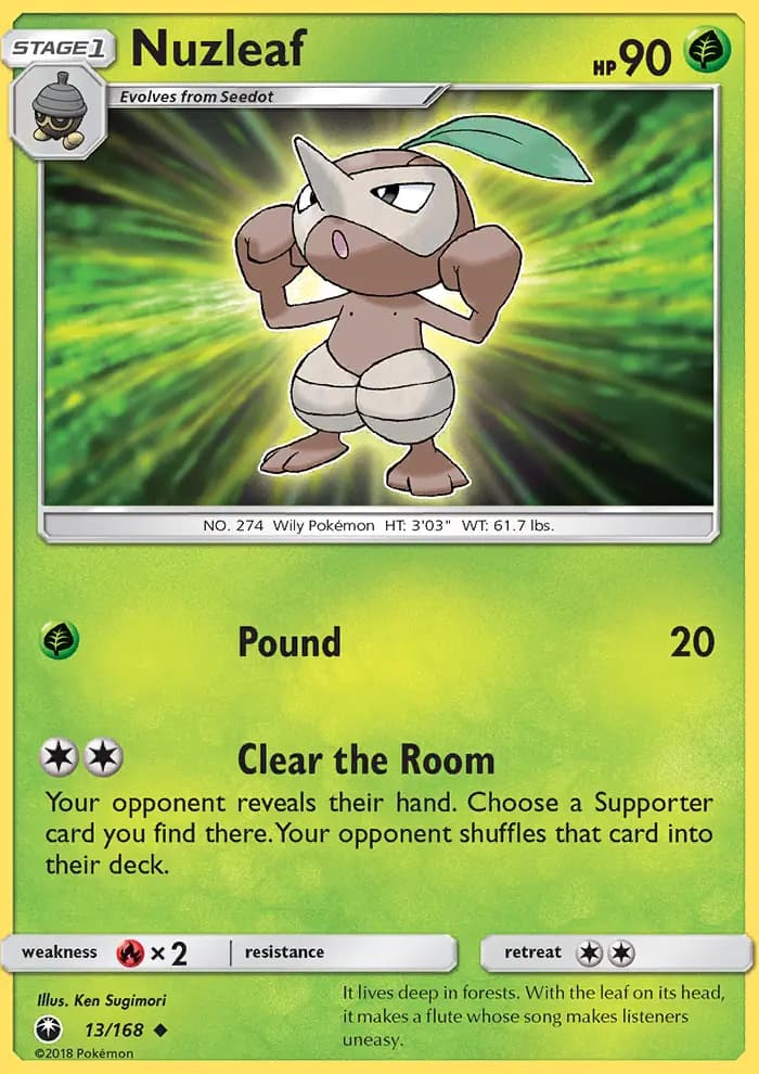 Nuzleaf #13 — Celestial Storm