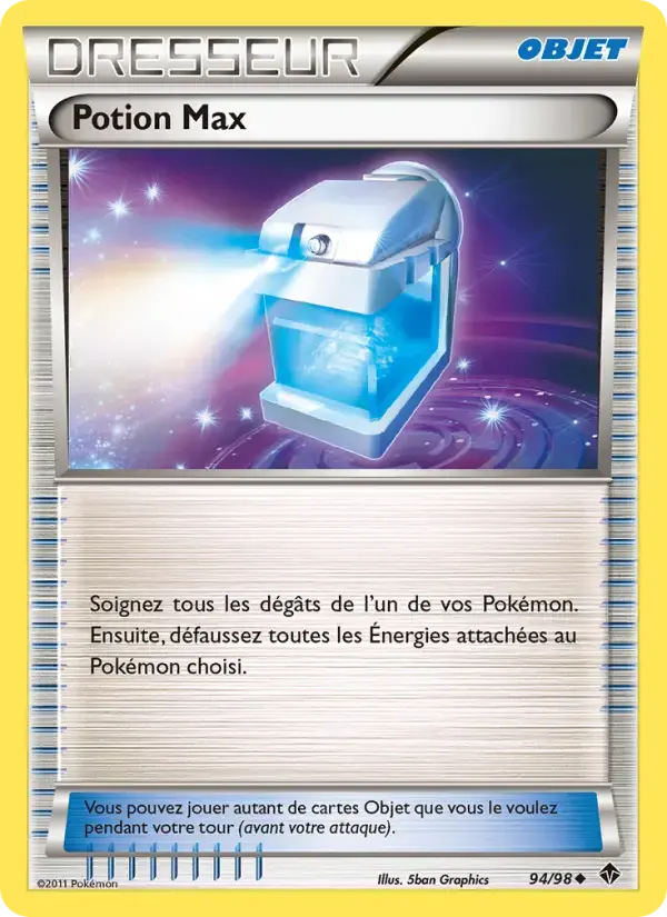 Carte Pokémon Potion Max #94 — Pouvoirs Émergents