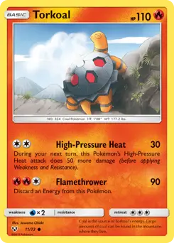 Torkoal #11 — Shining Legends