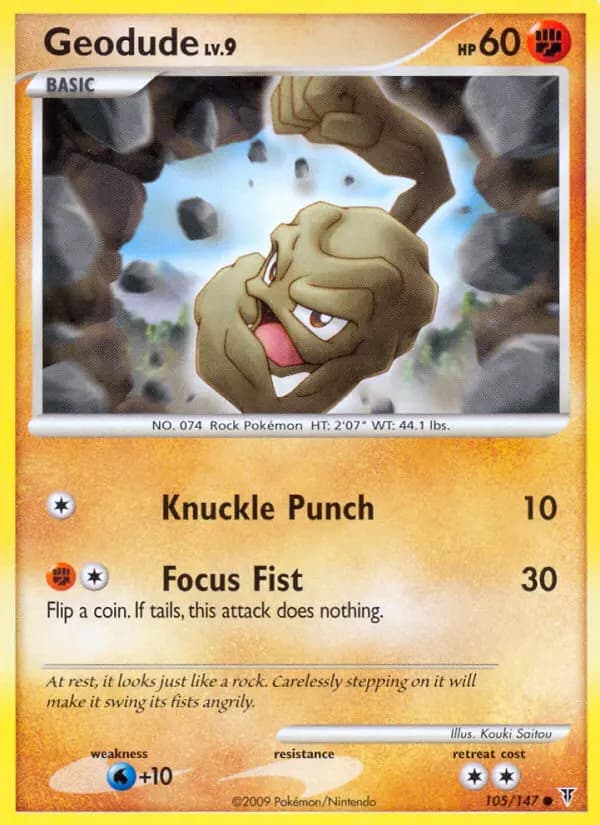 Geodude #105 — Supreme Victors