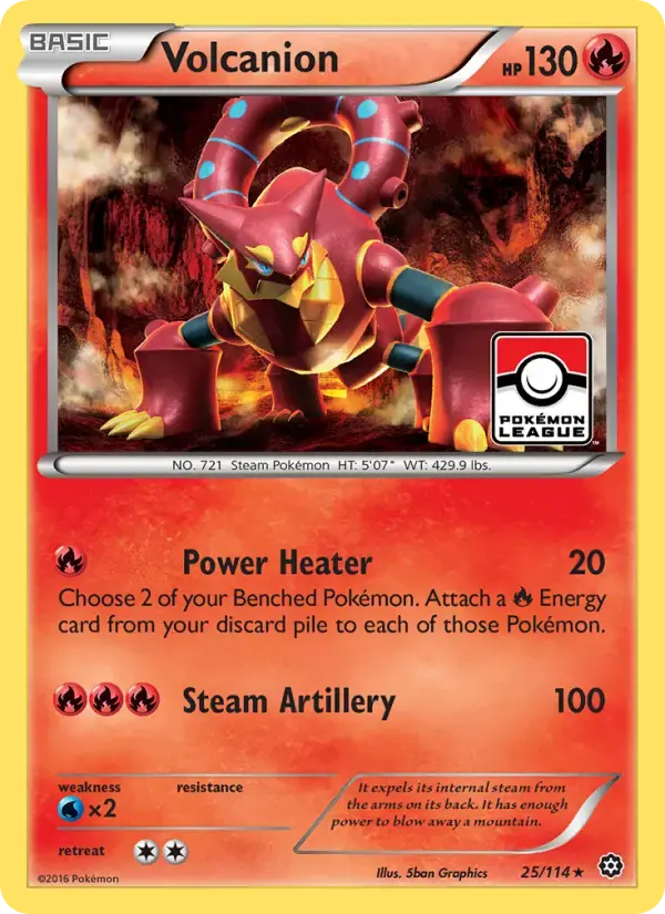 Volcanion #25 — Steam Siege