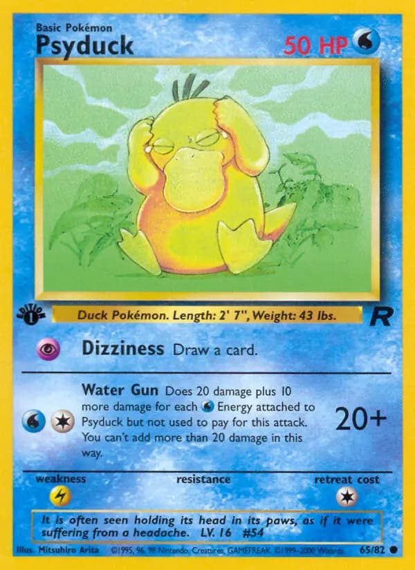 Psyduck #65 — Team Rocket