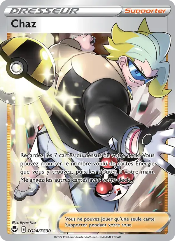 Carte Pokémon Chaz #TG24 — Tempête Argentée