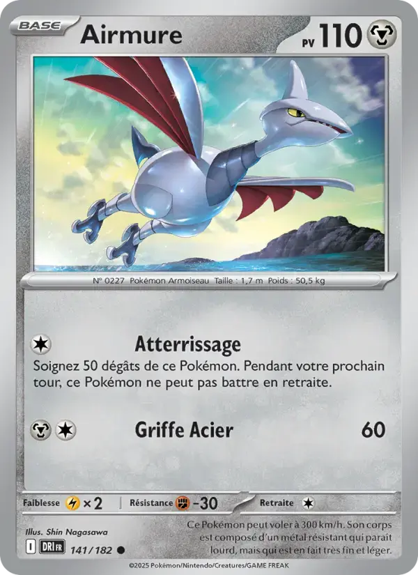 Carte Pokémon Airmure #141 — Rivalités Destinées