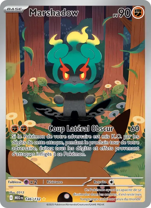 Carte Pokémon Marshadow #146 — Méga-Évolution