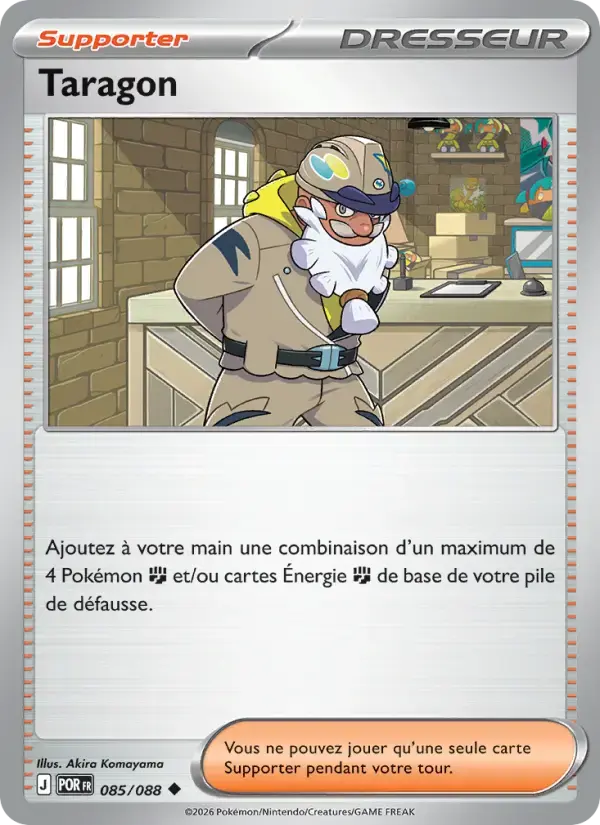 Carte Pokémon Taragon #085 — Équilibre Parfait