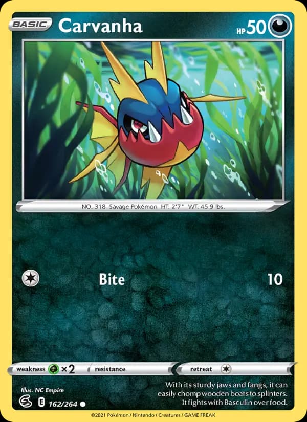 Carvanha #162 — Fusion Strike