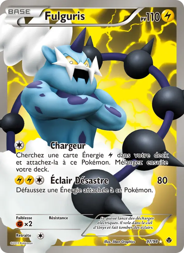 Carte Pokémon Fulguris #97 — Pouvoirs Émergents