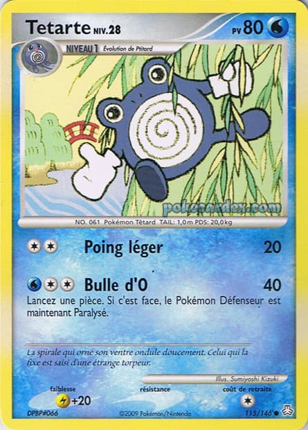 Carte Pokémon Tetarte #115 — Éveil des Légendes