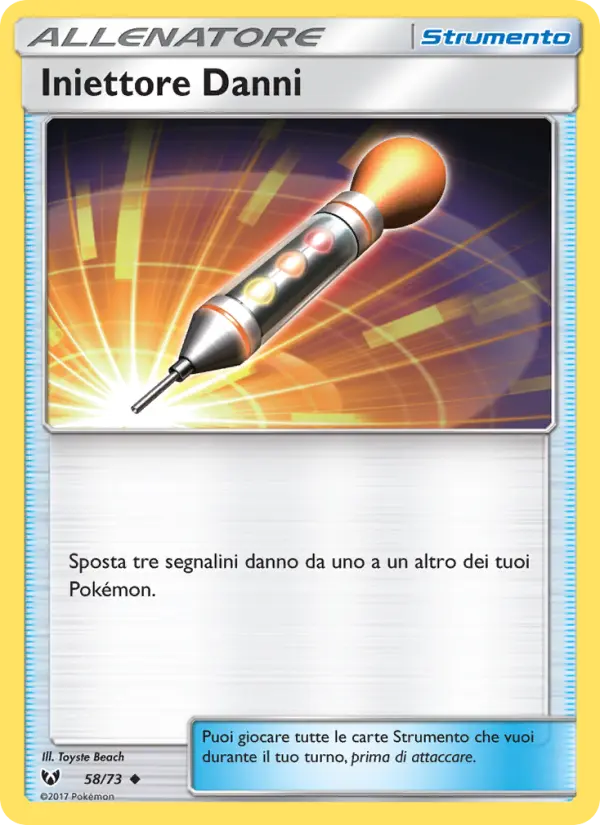 Carte Pokémon Déplace Dégâts #58 — Légendes Brillantes