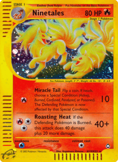 Ninetales #H19 — Aquapolis