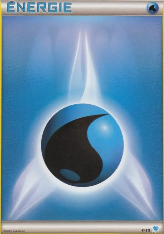 Water Energy #5 — XY Trainer Kit (Suicune)