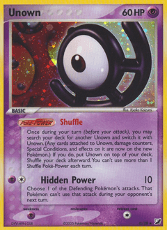 Unown (Z) #U — Unseen Forces