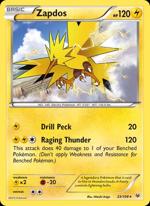 Zapdos #23 — Roaring Skies