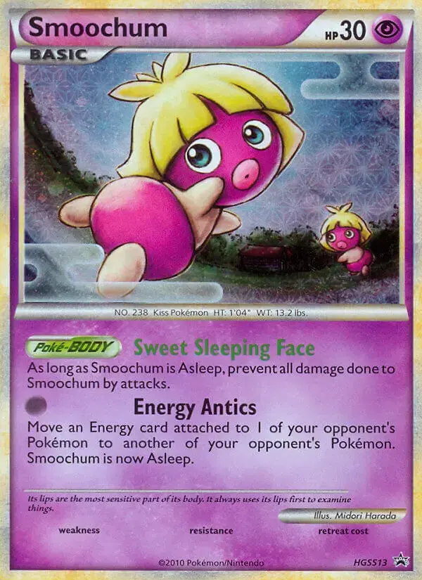 Carte Pokémon Smoochum #HGSS13 — Promos HeartGold SoulSilver
