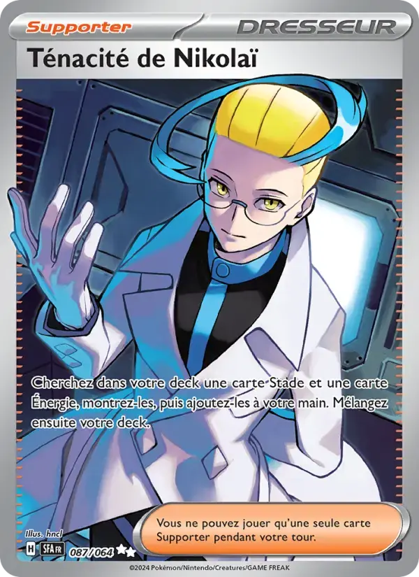 Carte Pokémon Ténacité de Nikolaï #087 — Fable Nébuleuse
