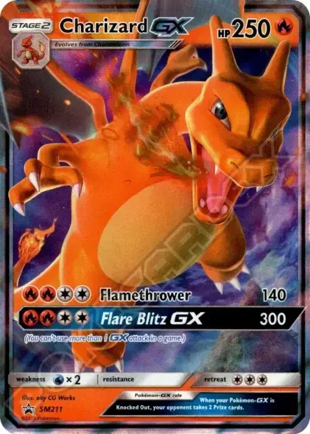 Carte Pokémon Dracaufeu-GX #SM211 — Jumbo