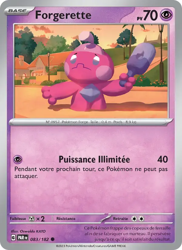 Carte Pokémon Forgerette #083 — Faille Paradoxe
