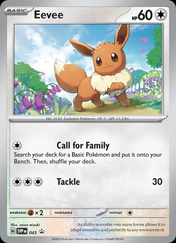 Eevee #043 — Scarlet & Violet Promos