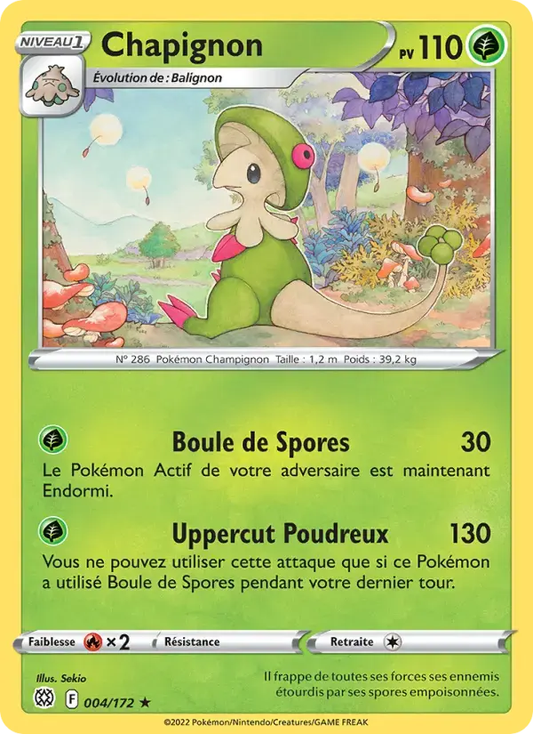 Carte Pokémon Chapignon #004 — Stars Étincelantes