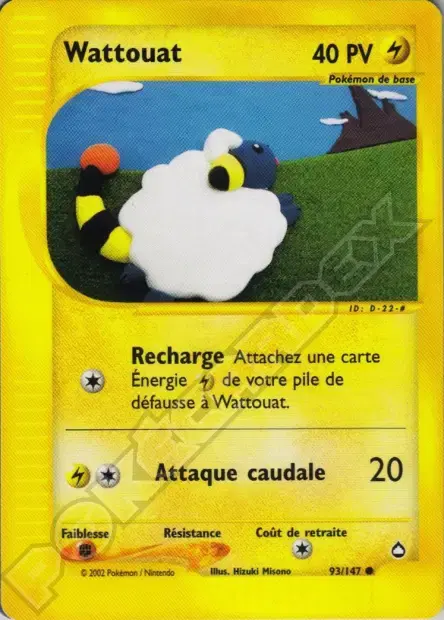 Carte Pokémon Mr. Mime #95 — Aquapolis