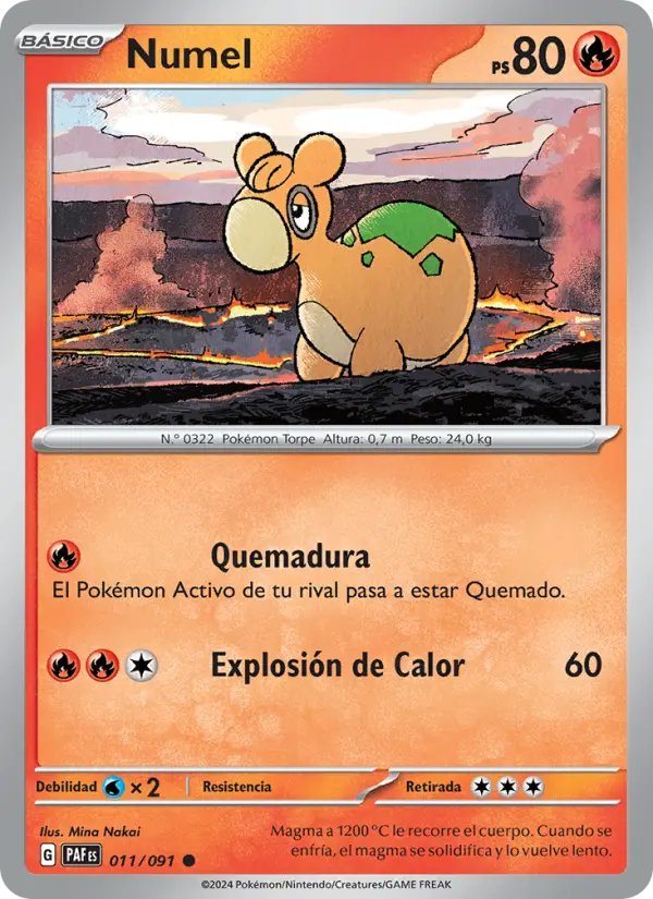 Carte Pokémon Chamallot #011 — Destinées de Paldea