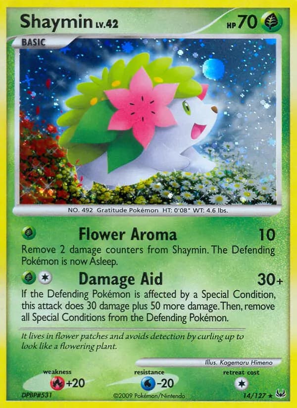 Shaymin #14 — Platinum