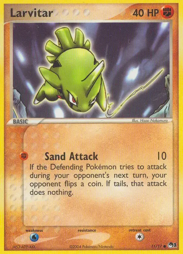 Larvitar #11 — POP 1