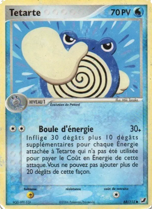 Carte Pokémon Tetarte #68 — Forces Cachées