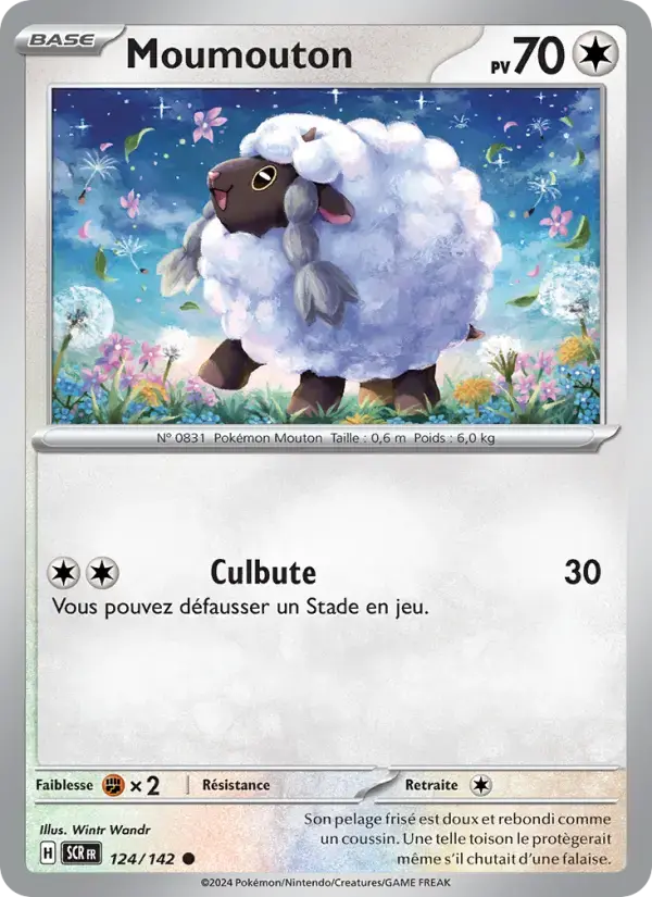 Carte Pokémon Moumouton #124 — Couronne Stellaire