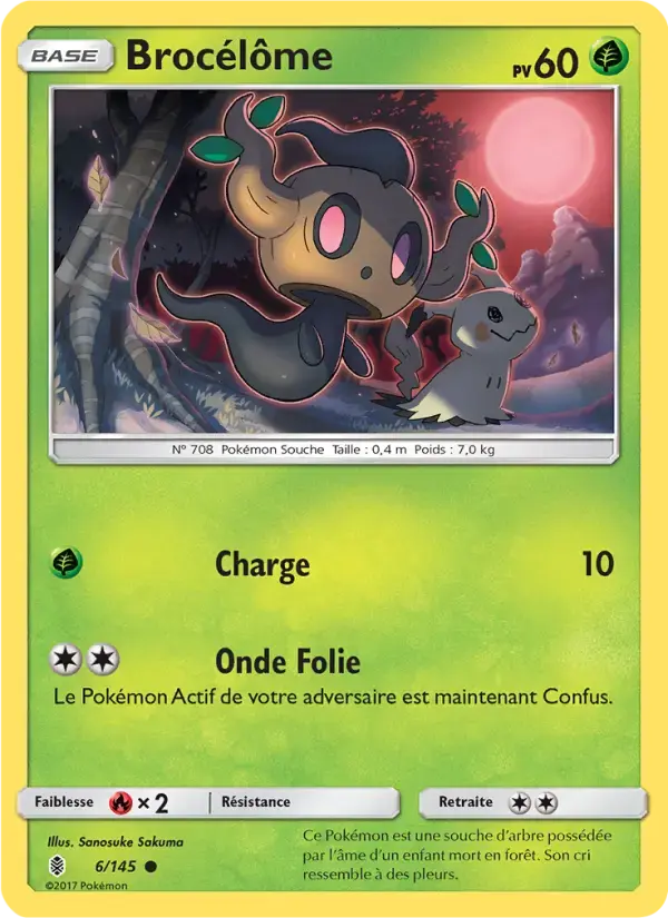 Carte Pokémon Brocélôme #6 — Gardiens Ascendants