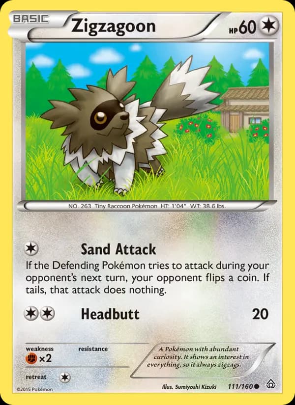 Zigzagoon #111 — Primal Clash